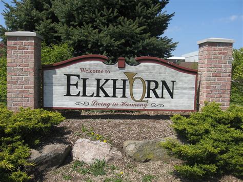 City of elkhorn - History. In the early 1800s, Colonel Samuel Phoenix, who spotted a rack of elk antlers caught in a tree, proclaimed the area as “Elk Horn”. The area’s pristine beauty and fertile soils drew the attention of Daniel Bradley, his brother Milo, and LeGrand Rockwell in their quest to create a village. By 1846 when the first town meeting was ...